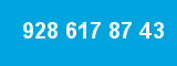 928 617 87 43 928 617 87 43